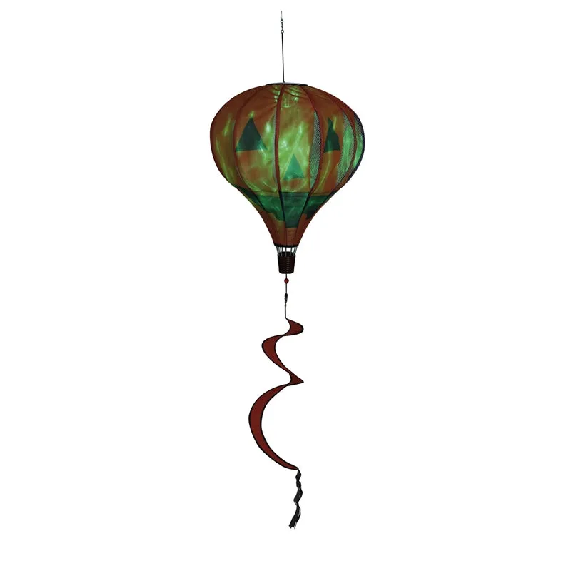Jack-O-Lantern Solar Balloon Spinner,45b329sl