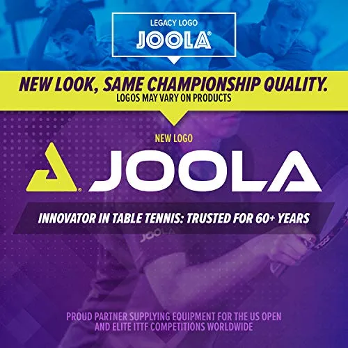 Joola Table Tennis Tour Case With 18 40mm Three Star Competition Balls, Blue