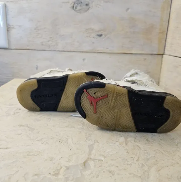 Jordan 5 Off white sail jordan retro 5 toddler shoes off-white