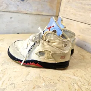 Jordan 5 Off white sail jordan retro 5 toddler shoes off-white