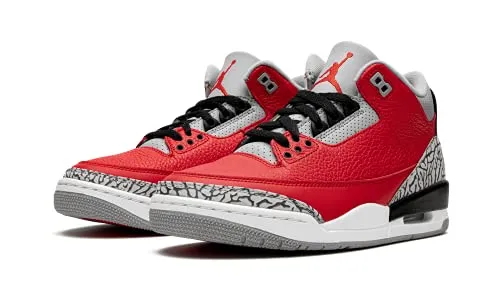 Jordan Mens Air Jordan 3 Retro CK5692 600 Red Cement/Unite - Size 7