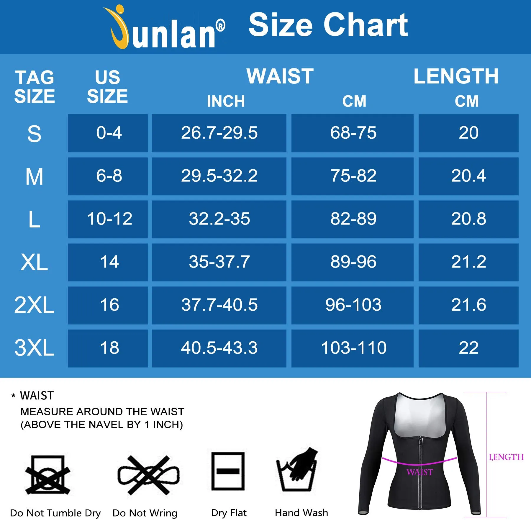 Junlan Slimming  Lightweight Sweat Sauna Suit