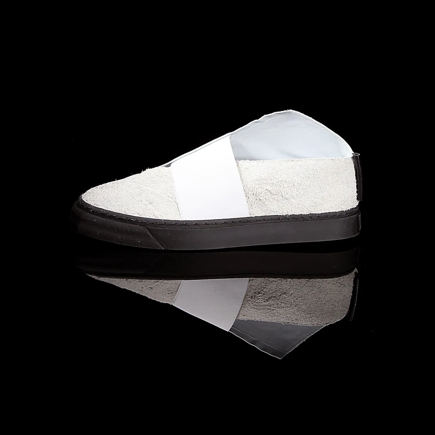 K1 / TIBET WHITE / UNISEX LEATHER SNEAKER