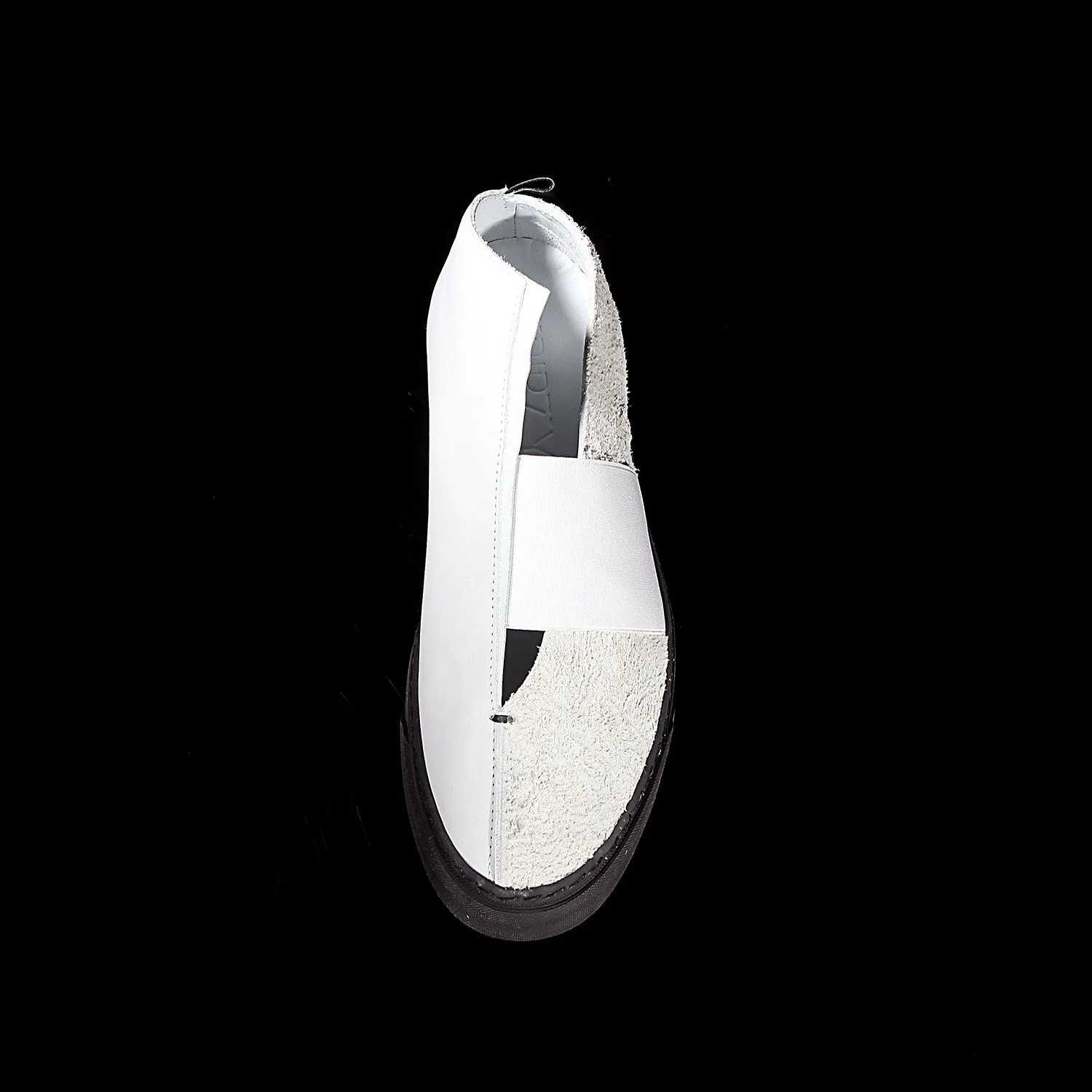 K1 / TIBET WHITE / UNISEX LEATHER SNEAKER