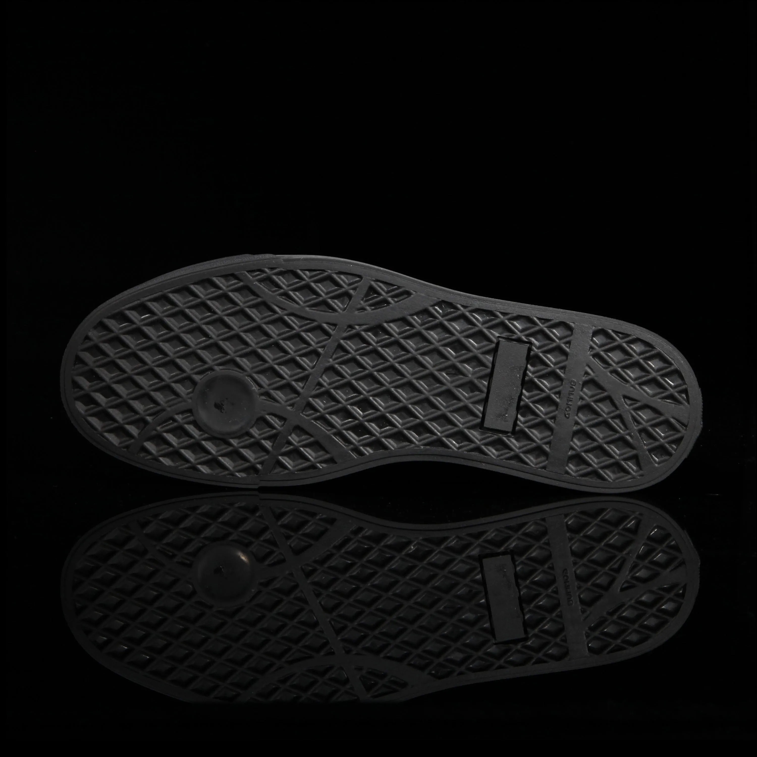 K3 / ALL BLACK / UNISEX LEATHER SNEAKER