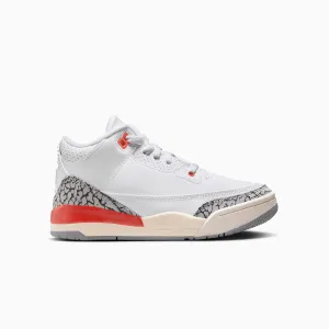 Kid's Air Jordan 3 Retro "Georgia Peach" Pre School