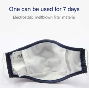 Kutehealth Outdoor Breathable Cartoon Reusable Face Cover with 3 Replace Filters