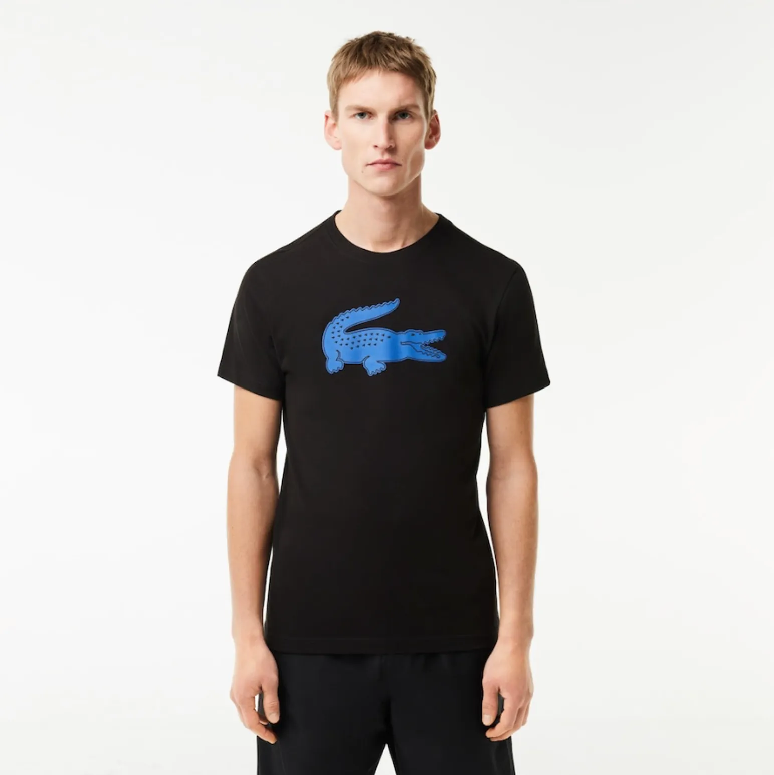 Lacoste Men's Sport 3D Print Croc Jersey T-Shirt
