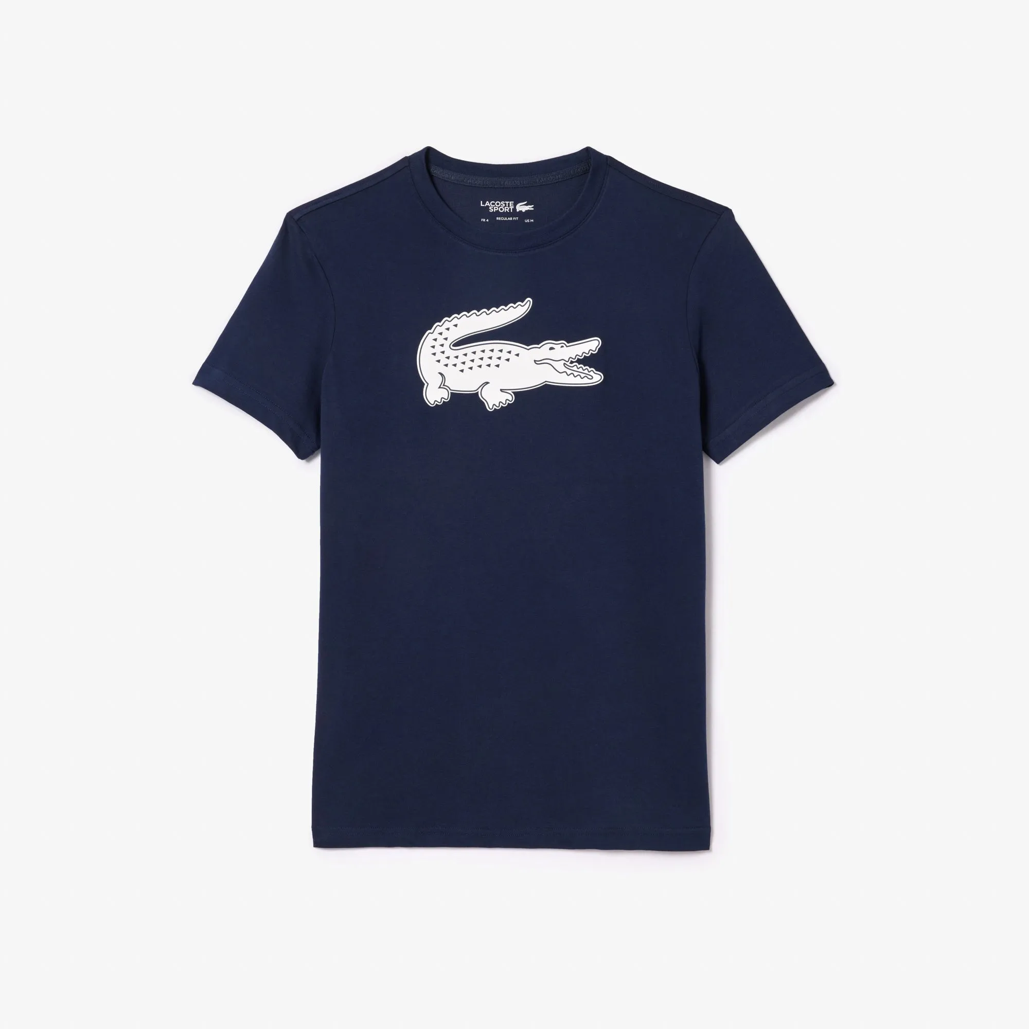 Lacoste Men's Sport 3D Print Croc Jersey T-Shirt