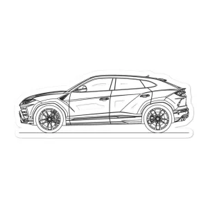 Lamborghini Urus Outline Sticker