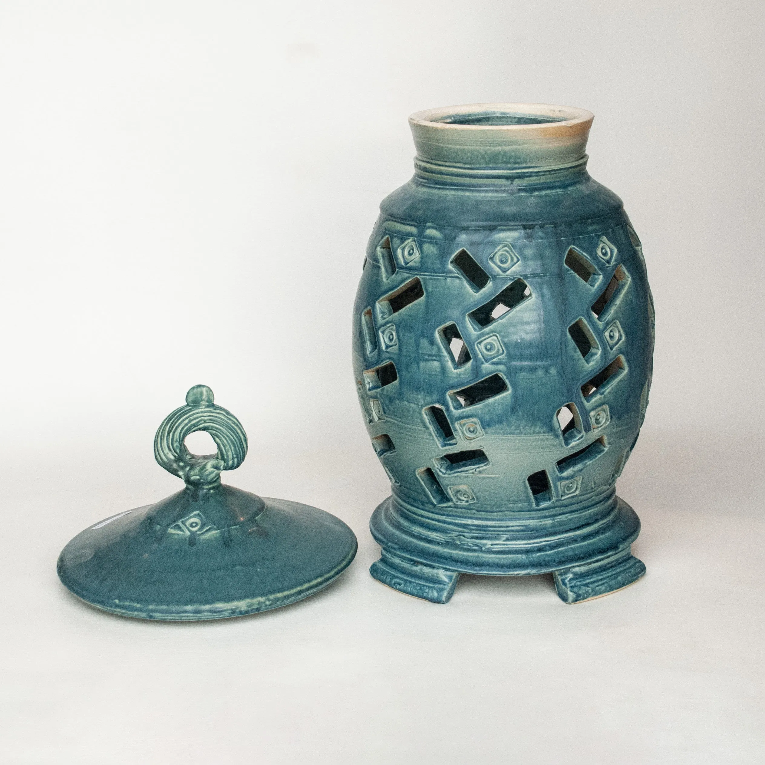 Large Green Garden Lantern