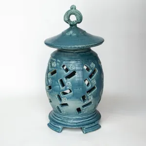 Large Green Garden Lantern