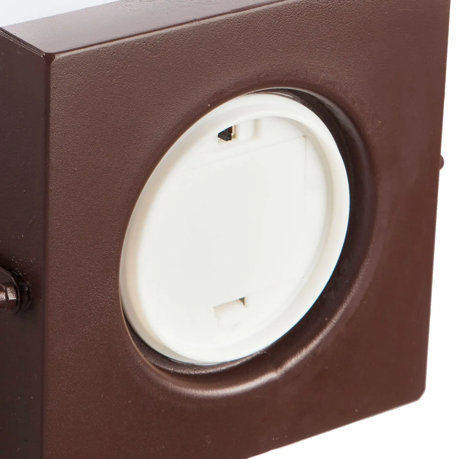 LED mirror lantern, Bronze, 5.71"x5.71"x11.42"inches