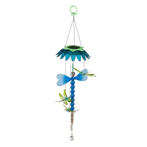 Light Chasing Color Changing Solar Mobile, Dragonfly,2sp6222