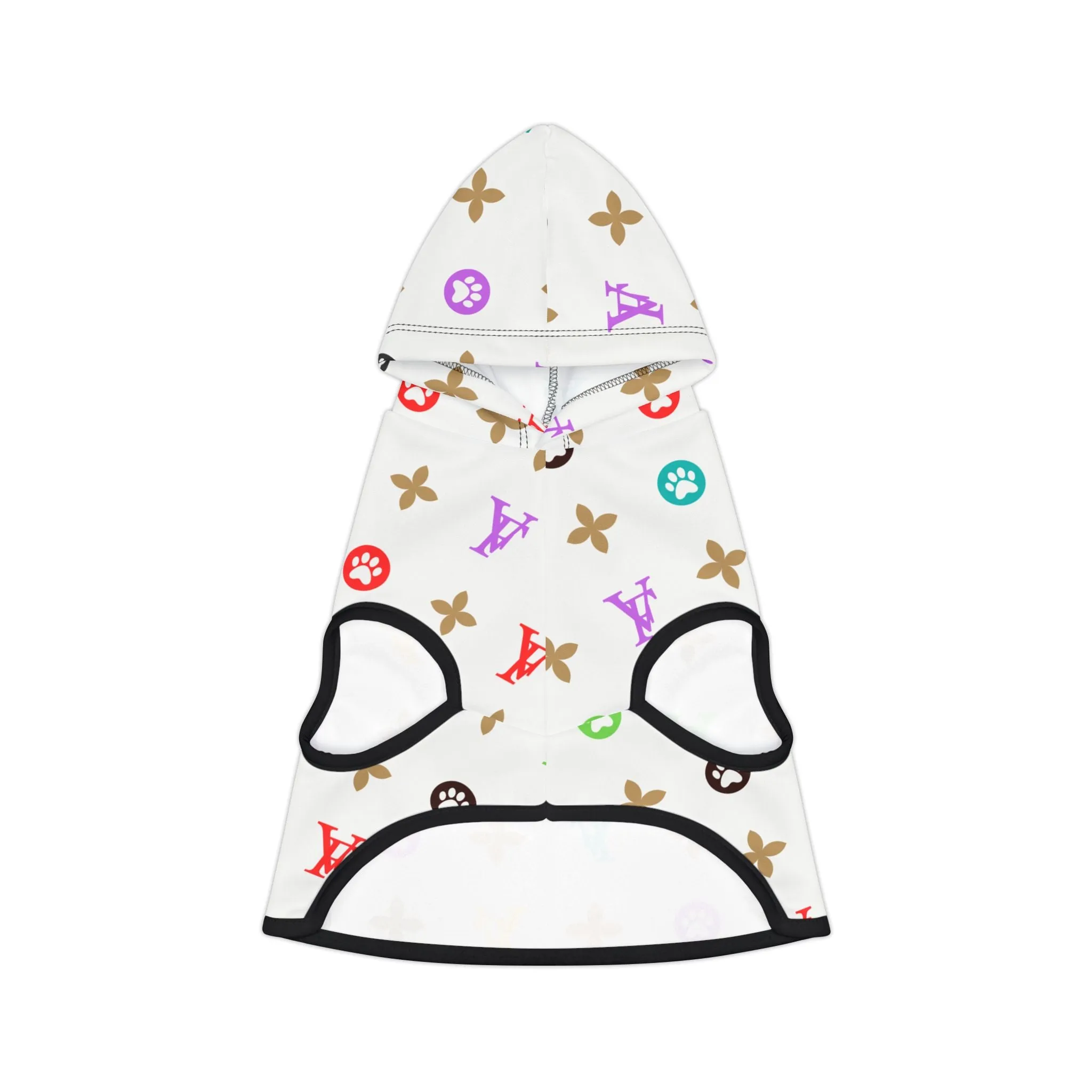 Light Furry Vuitton Pet Sweatshirt Hoodie