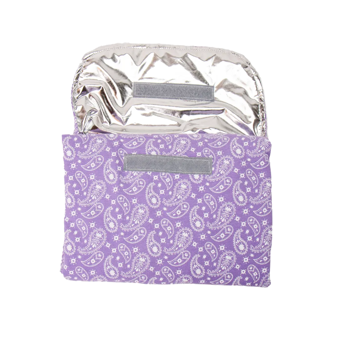 Lilac Paisley Diaper Changer