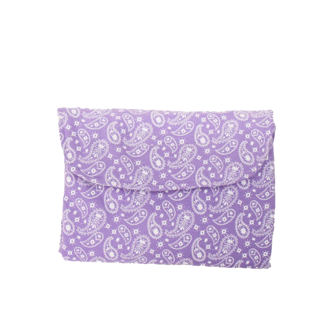 Lilac Paisley Diaper Changer