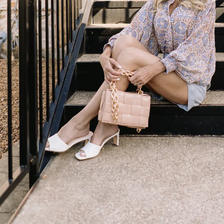 Lindsey Bold Upper Mule Heel - FINAL SALE
