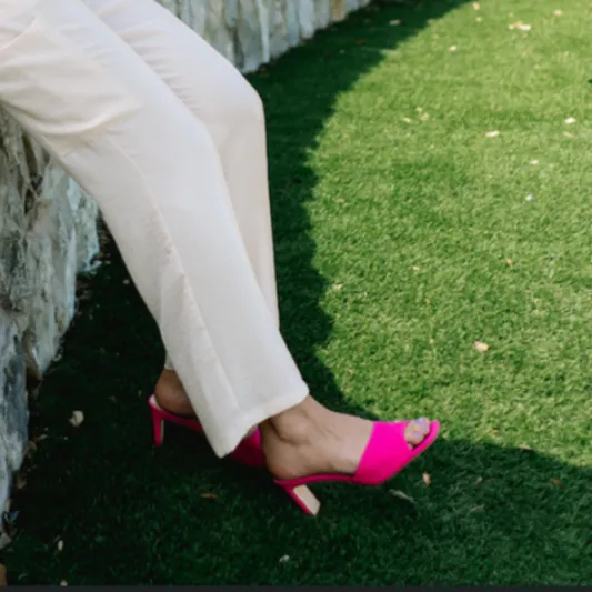 Lindsey Bold Upper Mule Heel - FINAL SALE