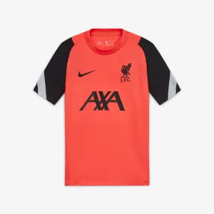 Liverpool FC Junior Crimson Laser Strike Training Top