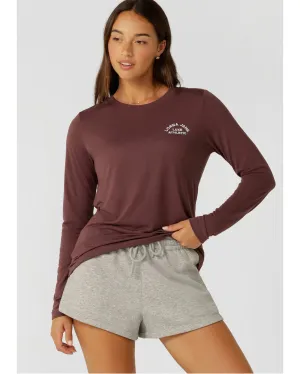Lorna Jane Lotus Long Sleeve Top - Forest Berry