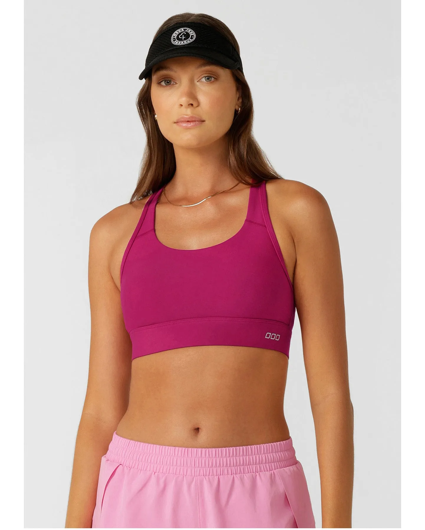 Lorna Jane Parkrun Ventilation Visor - Black