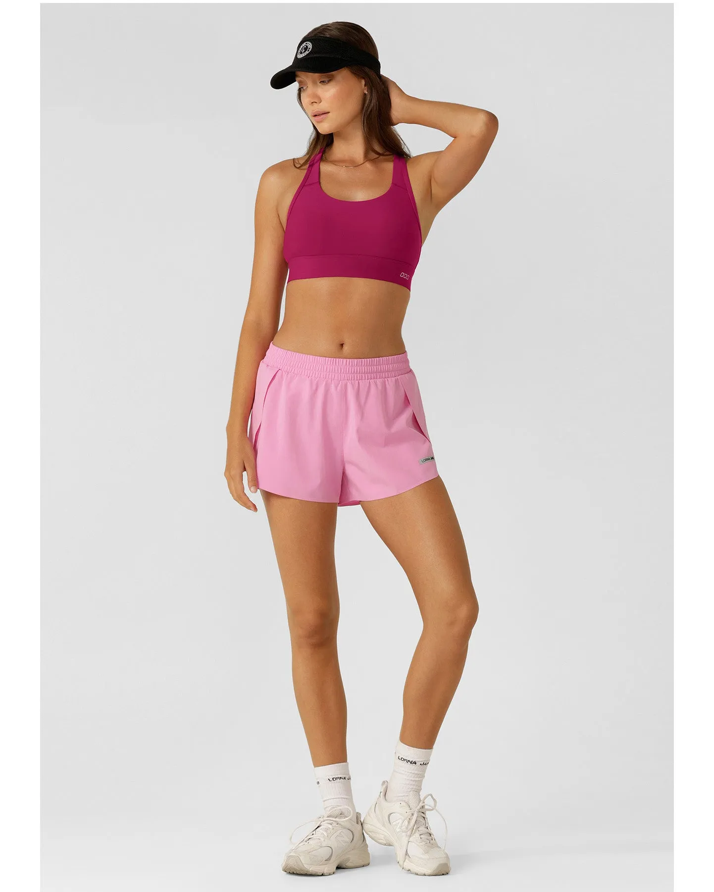 Lorna Jane Parkrun Ventilation Visor - Black