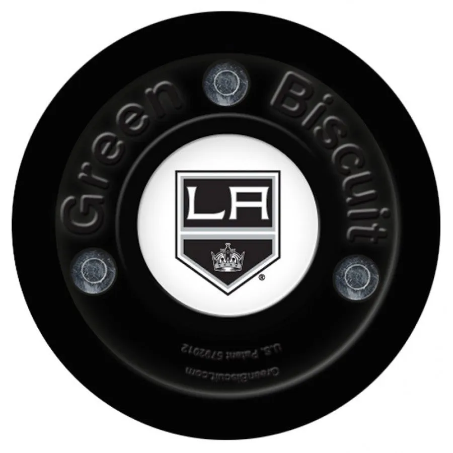 Los Angeles Kings Green Biscuit Training Puck