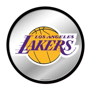 Los Angeles Lakers: Modern Disc Mirrored Wall Sign