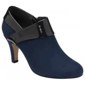 Lotus Maya Navy Patent Shoes