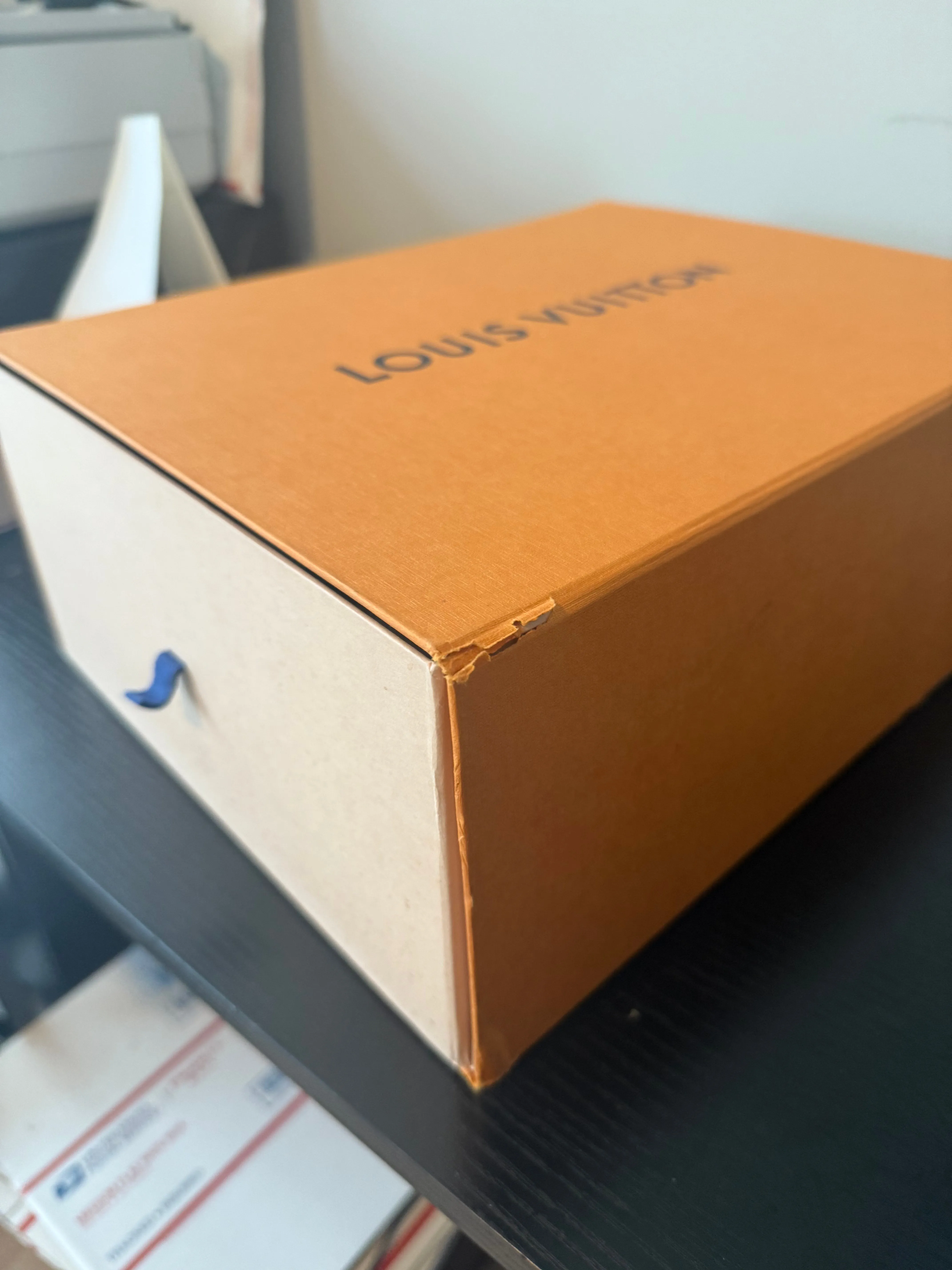 Louis Vuitton LV Trainer Monogram Denim White Black