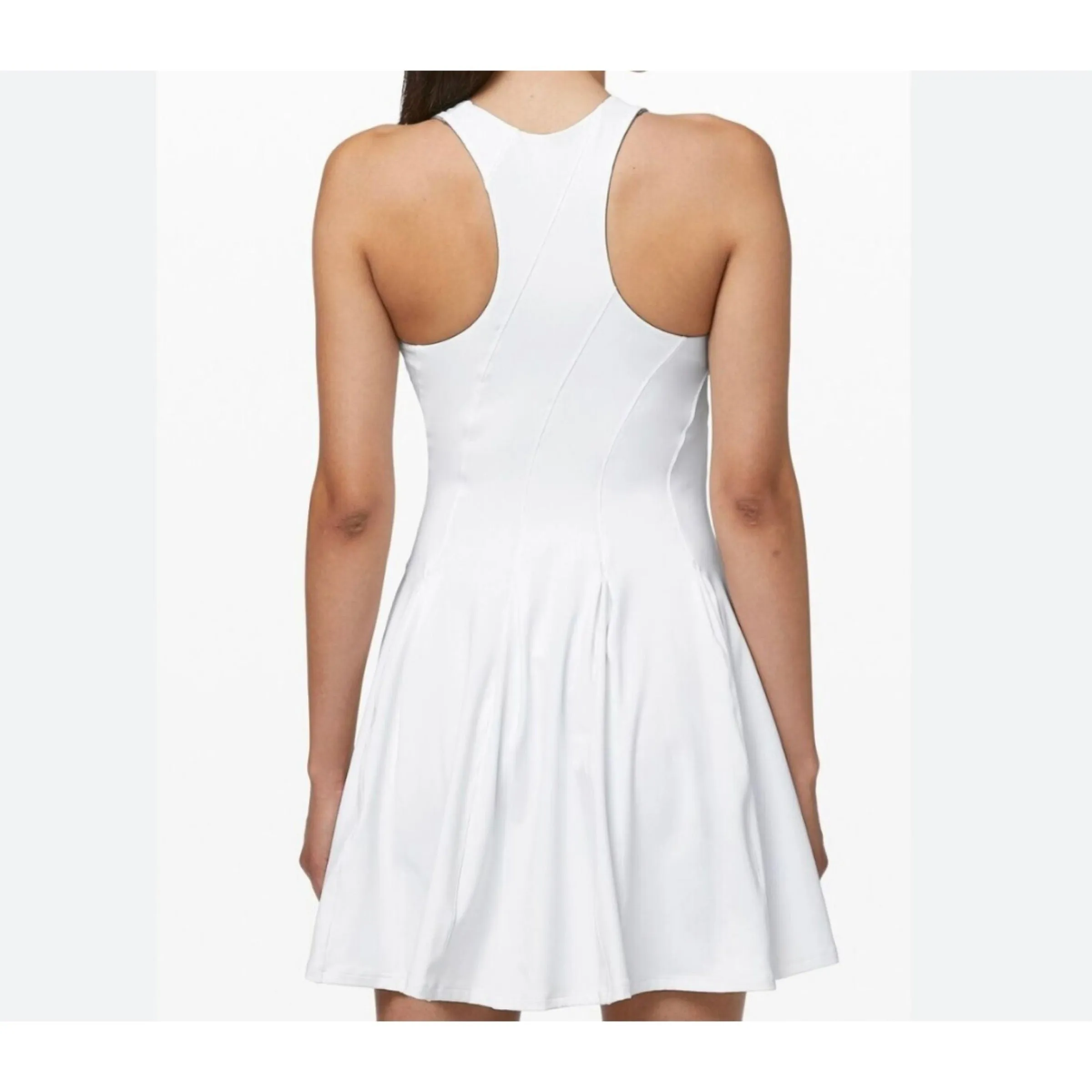LULULEMON Court Crush Tennis Dress White Size 8