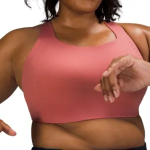 Lululemon Womens 36DDD AirSupport Bra High Support Brier Rose