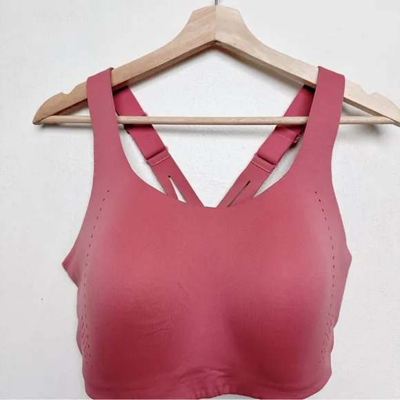 Lululemon Womens 36DDD AirSupport Bra High Support Brier Rose