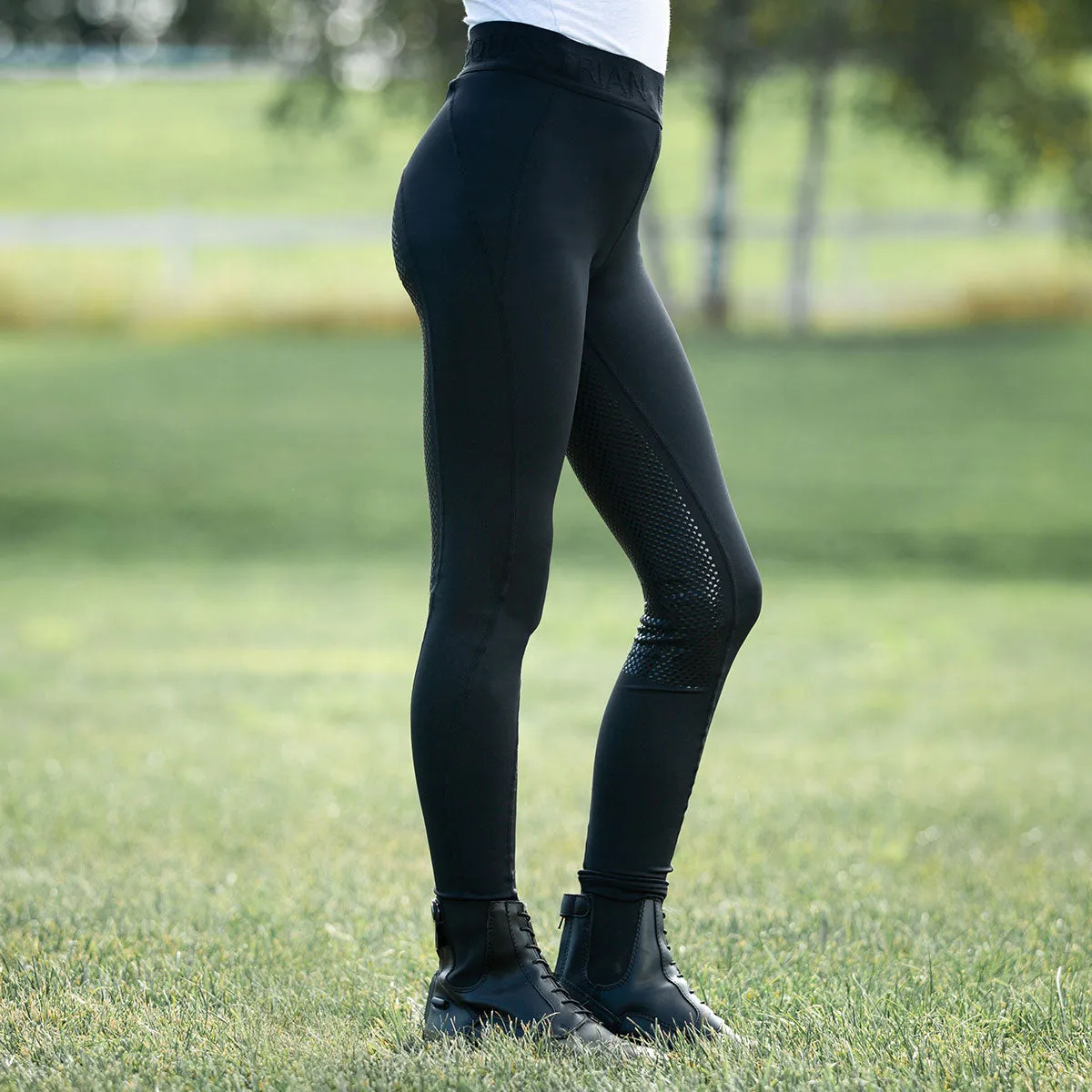 Madison Women's Silicone Full Seat Tights (Black)