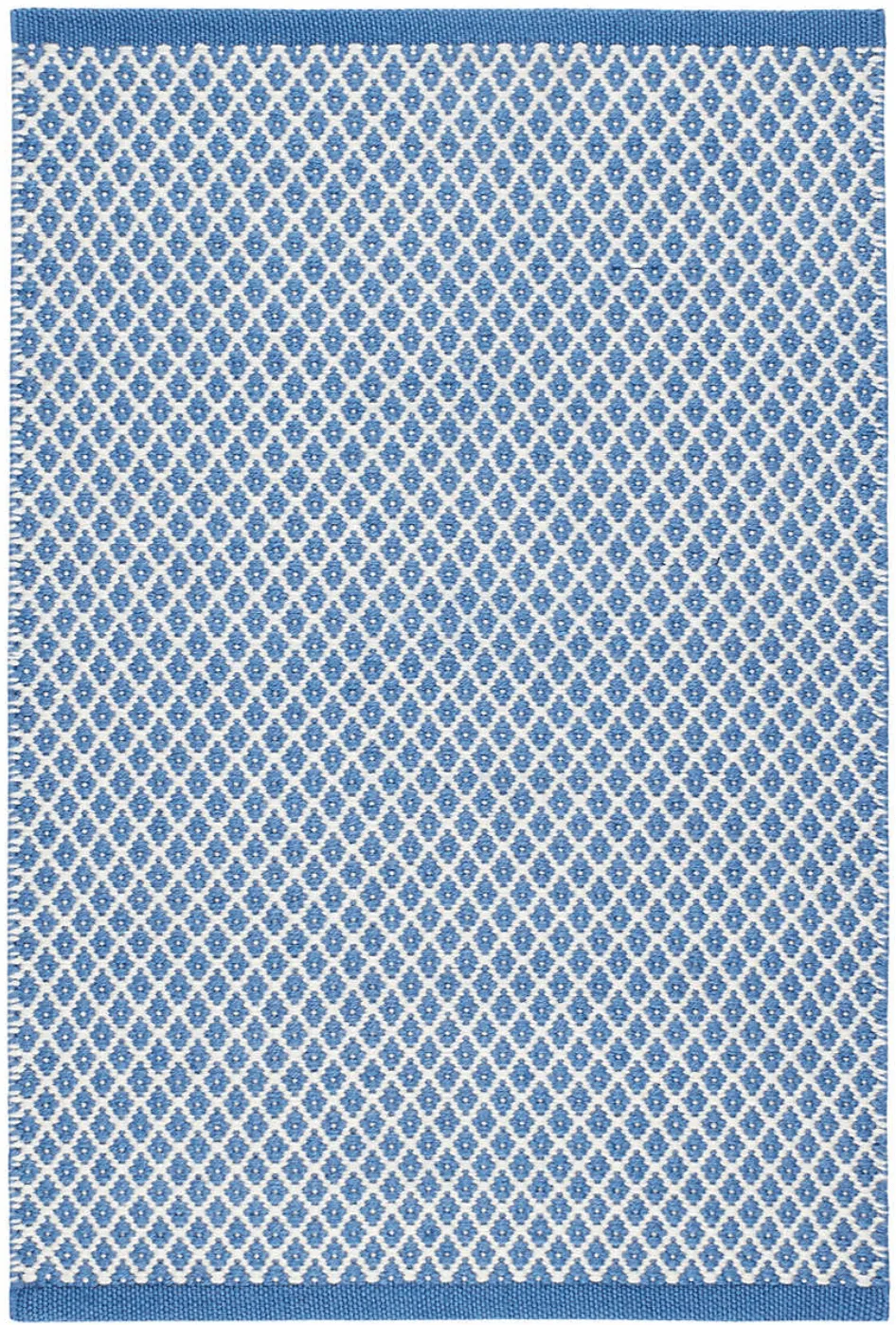 Mainsail Handwoven Indoor/Outdoor Rug - French Blue