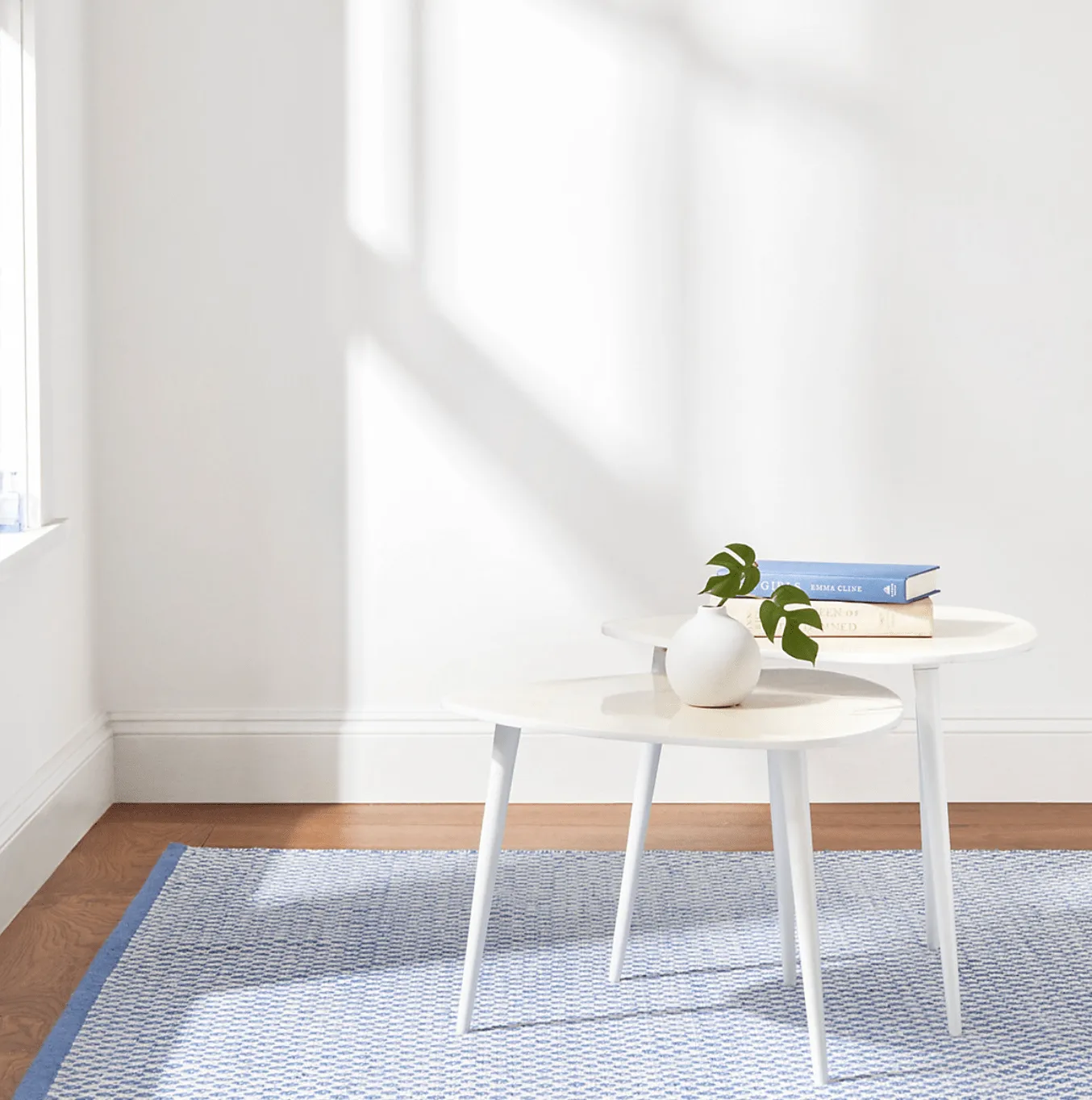 Mainsail Handwoven Indoor/Outdoor Rug - French Blue