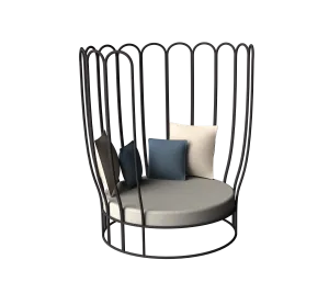 Malya Rattan Oversize Garden Chair