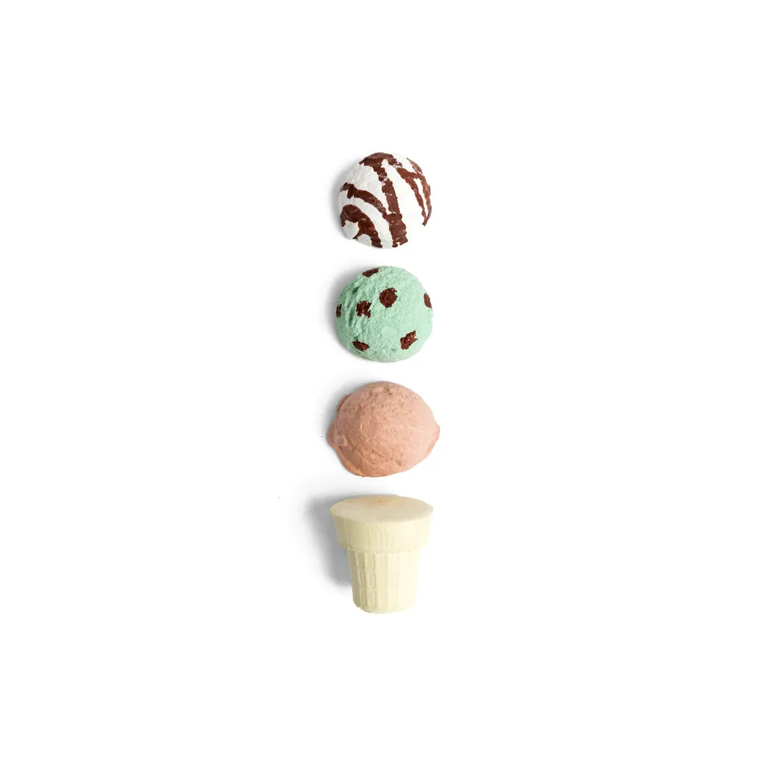 Maxie's Minty Ice Cream Cone - Handmade Sidewalk Chalk