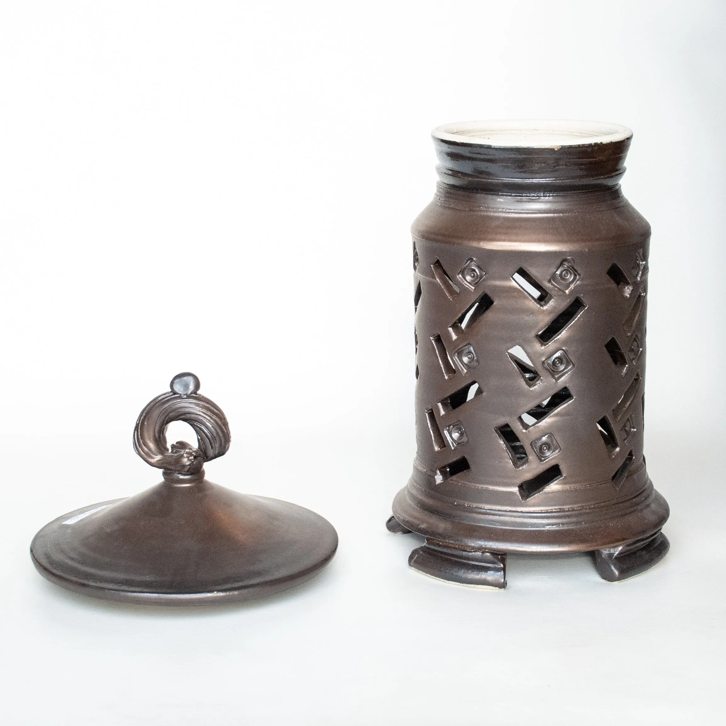 Medium Black Garden Lantern