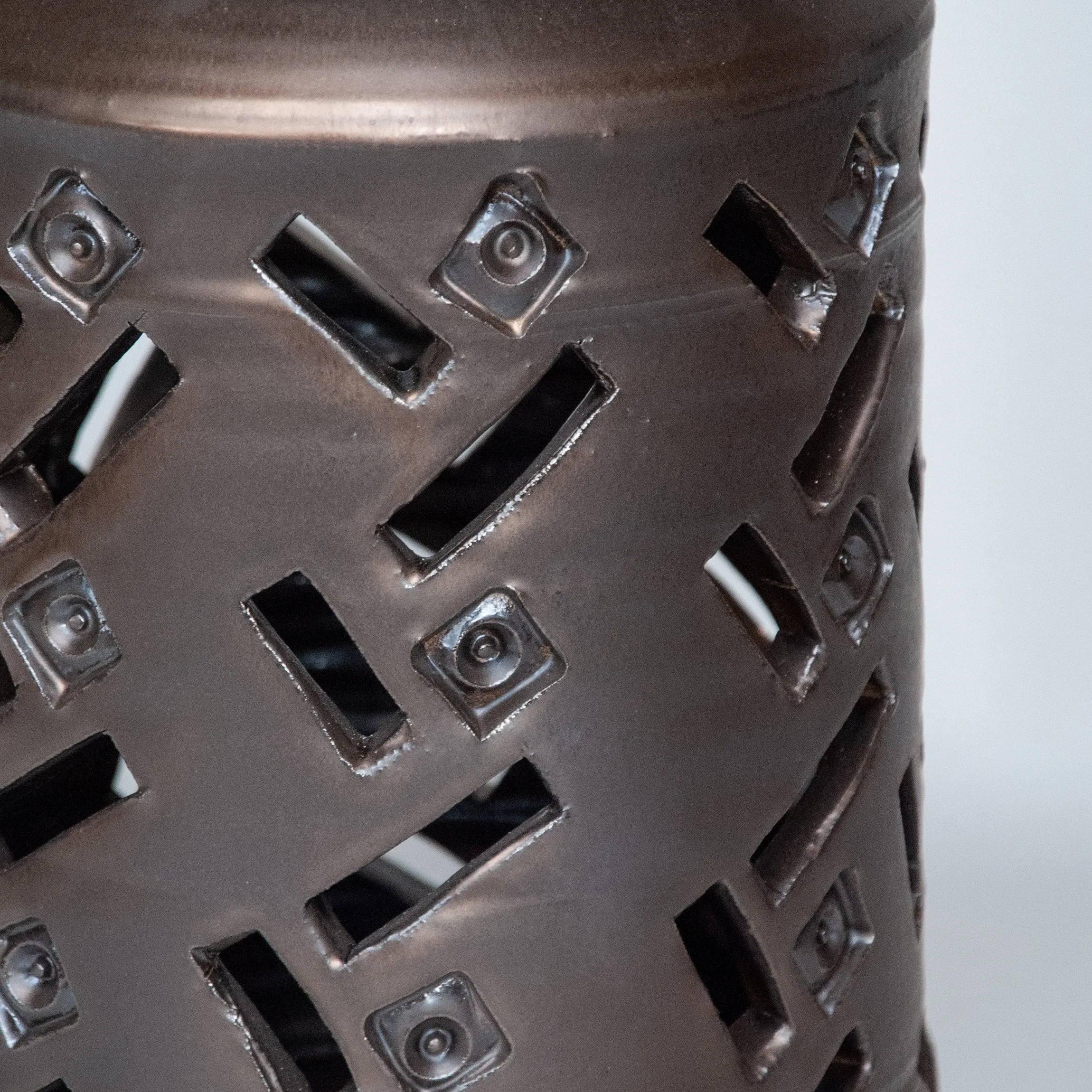 Medium Black Garden Lantern