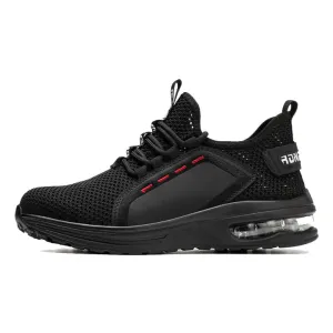 Men Work Safety Shoes Anti-slippery, Breathable Steel Toe Boots