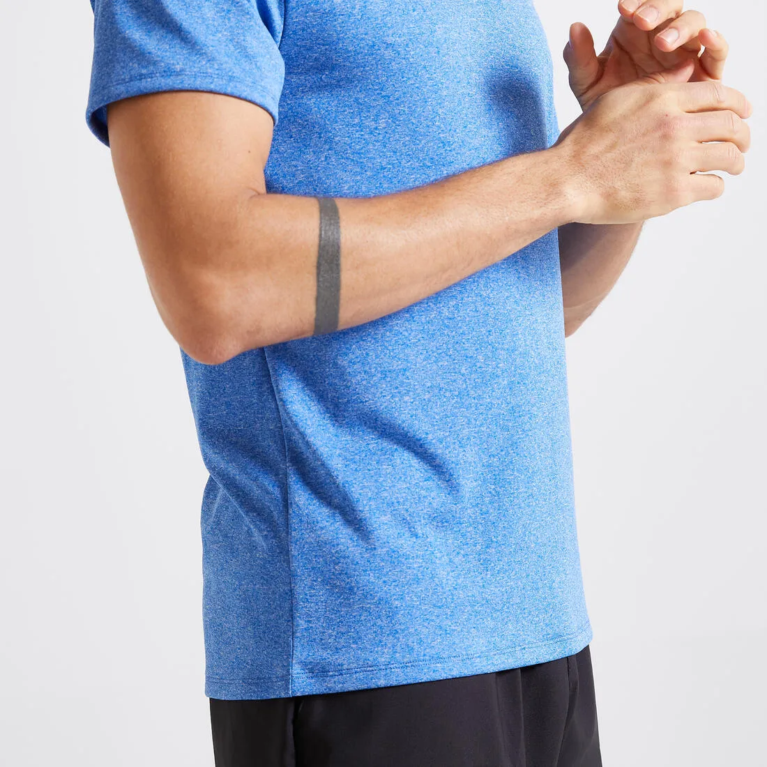 Men's Breathable Crew Neck Essential Fitness T-Shirt