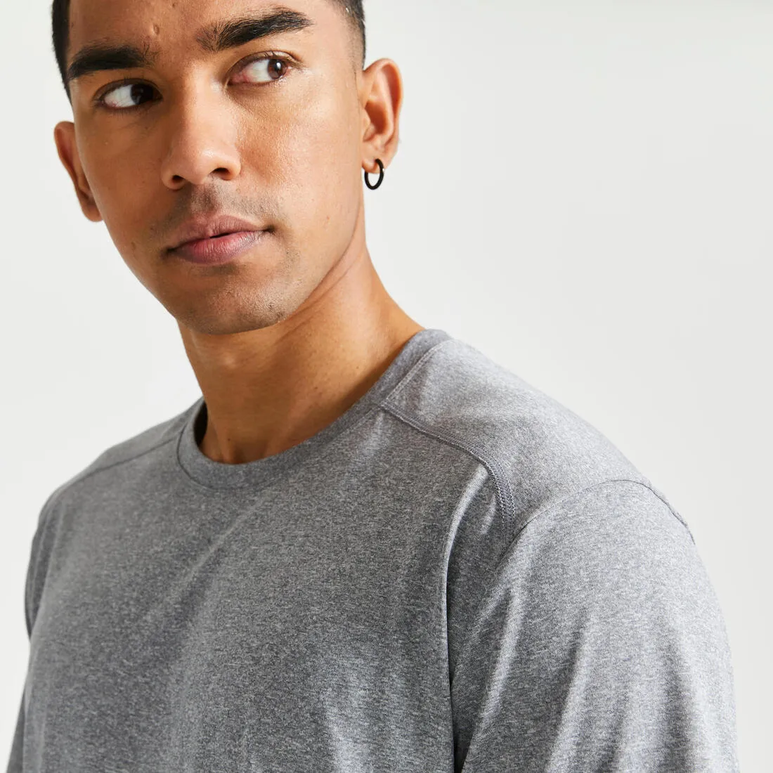 Men's Breathable Crew Neck Essential Fitness T-Shirt