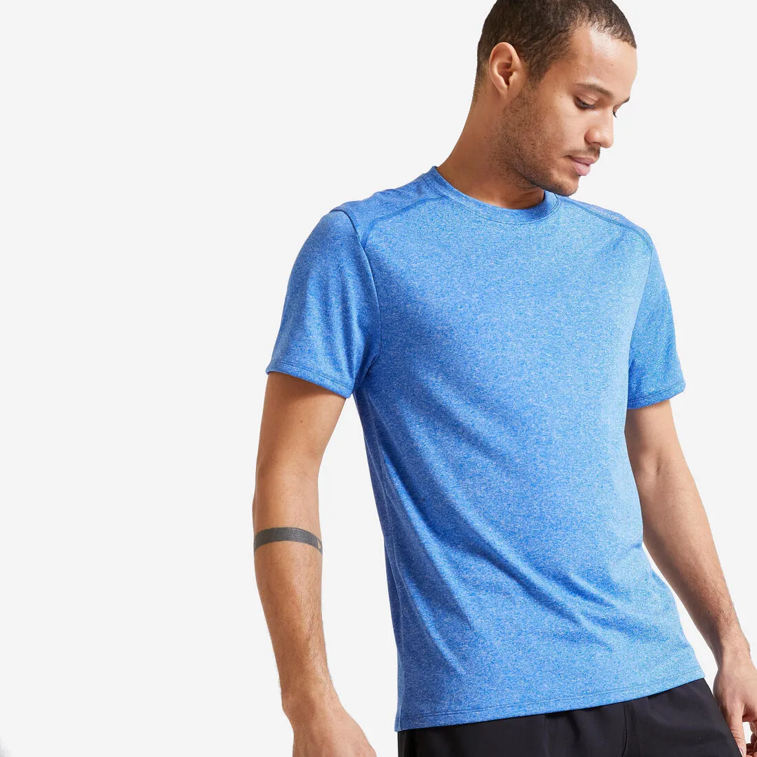 Men's Breathable Crew Neck Essential Fitness T-Shirt