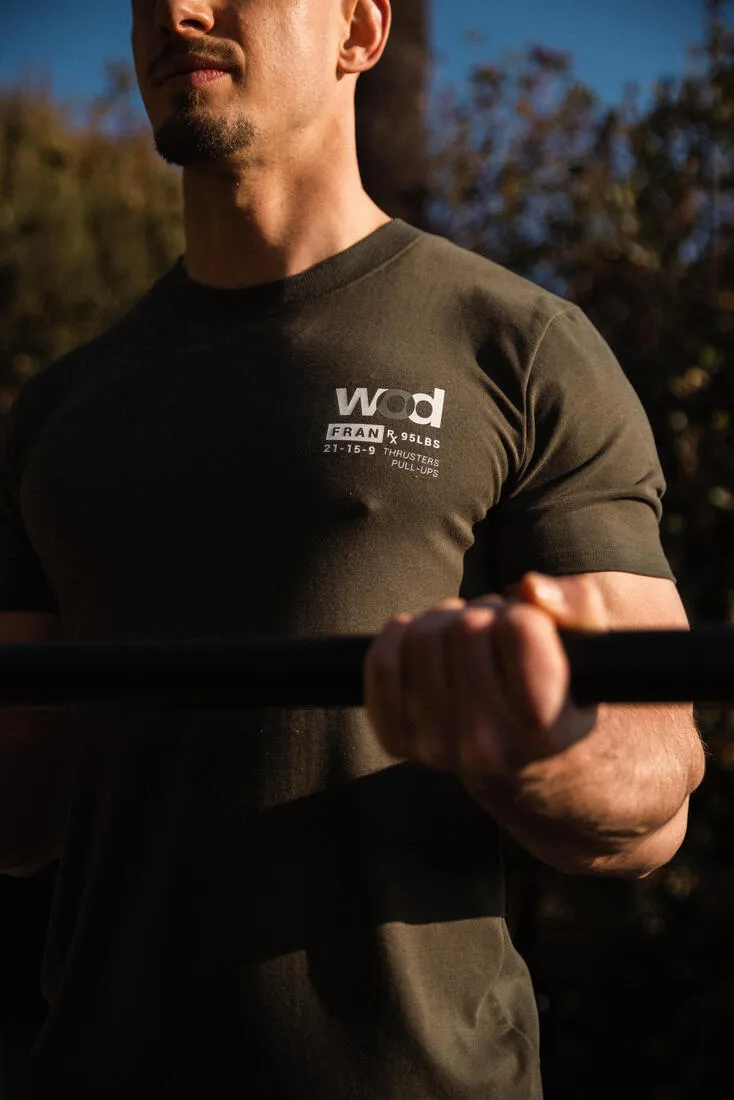 Men's Crew Neck Breathable Soft Slim-Fit Cross Training T-Shirt