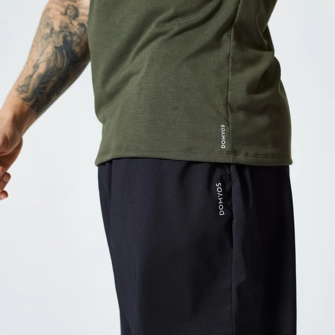 Men's Crew Neck Breathable Soft Slim-Fit Cross Training T-Shirt