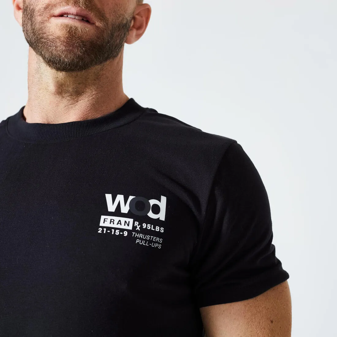 Men's Crew Neck Slim-Fit Soft Breathable Cross Training T-Shirt