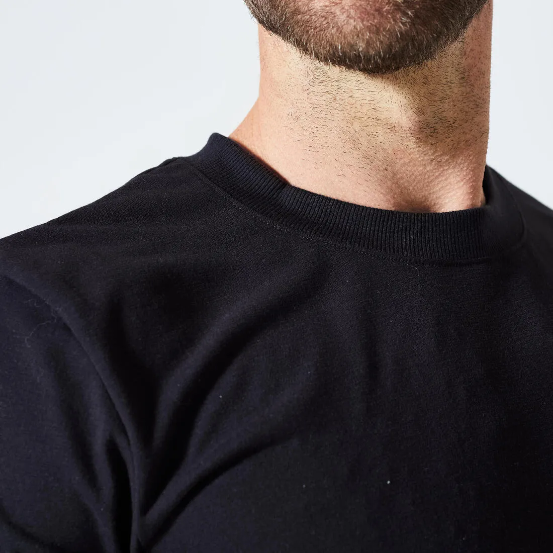 Men's Crew Neck Slim-Fit Soft Breathable Cross Training T-Shirt