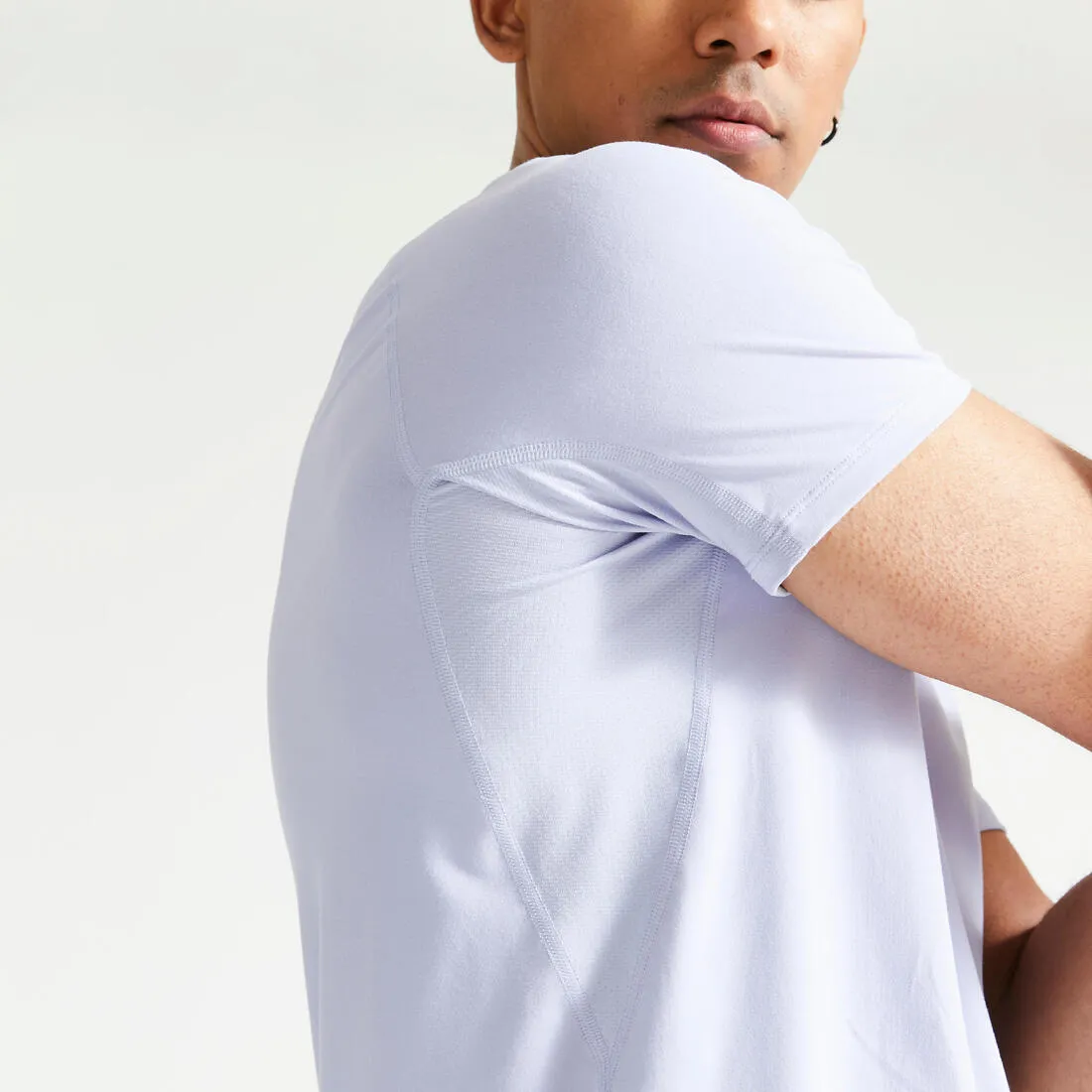 Men's Fitness Breathable Essential Crew Neck T-Shirt